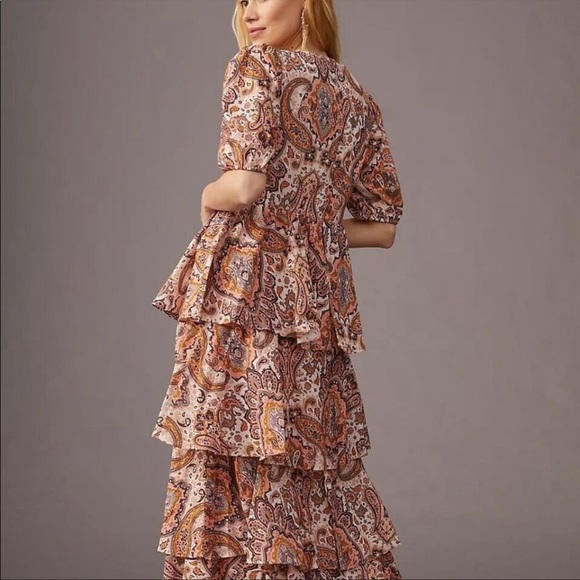 Kachel X Anthropologie Tiered Maxi Dress - Picture 3 of 5